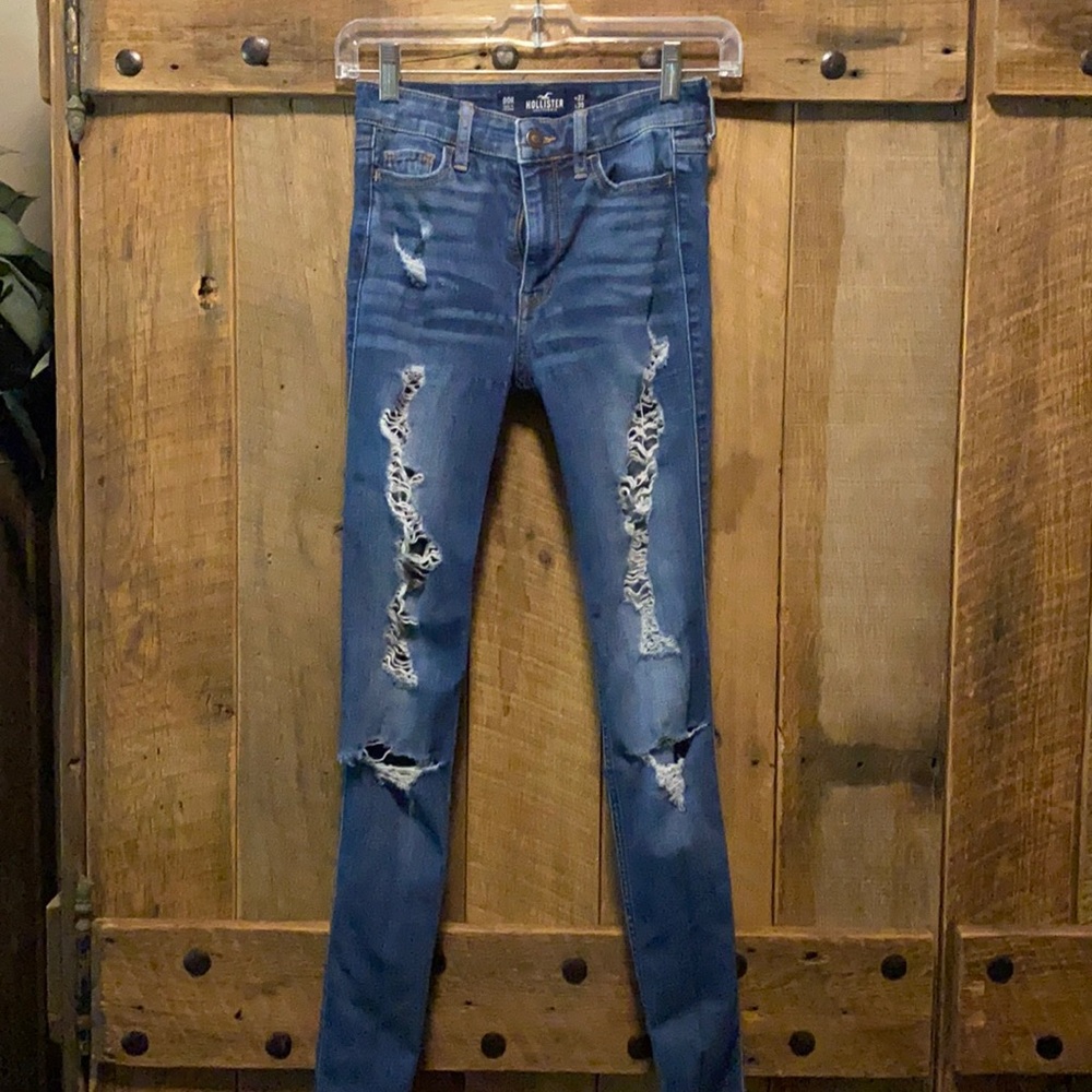 Excellent condition high rise super skinny jeans